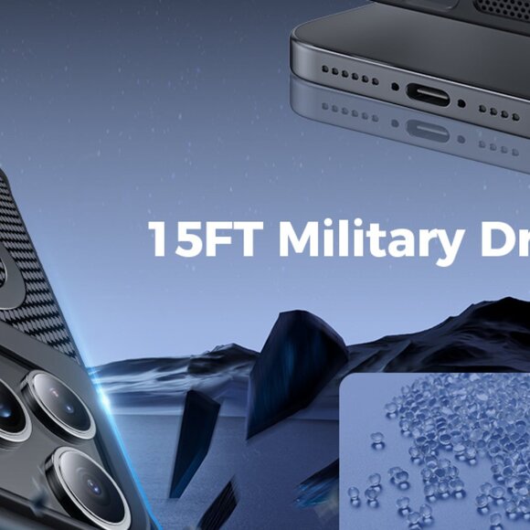 NEW Designed for iPhone 17 Pro Case with 360° Magnetic Stand - Picture 12 of 14